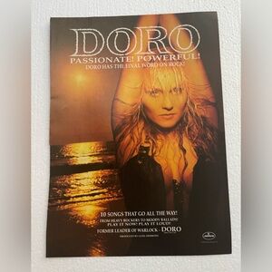 Doro Passionate Powerful Pinup